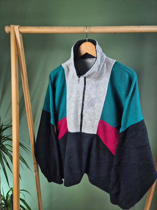 Crazy Fleece 90s Oversized Sweater Dames | Maat M