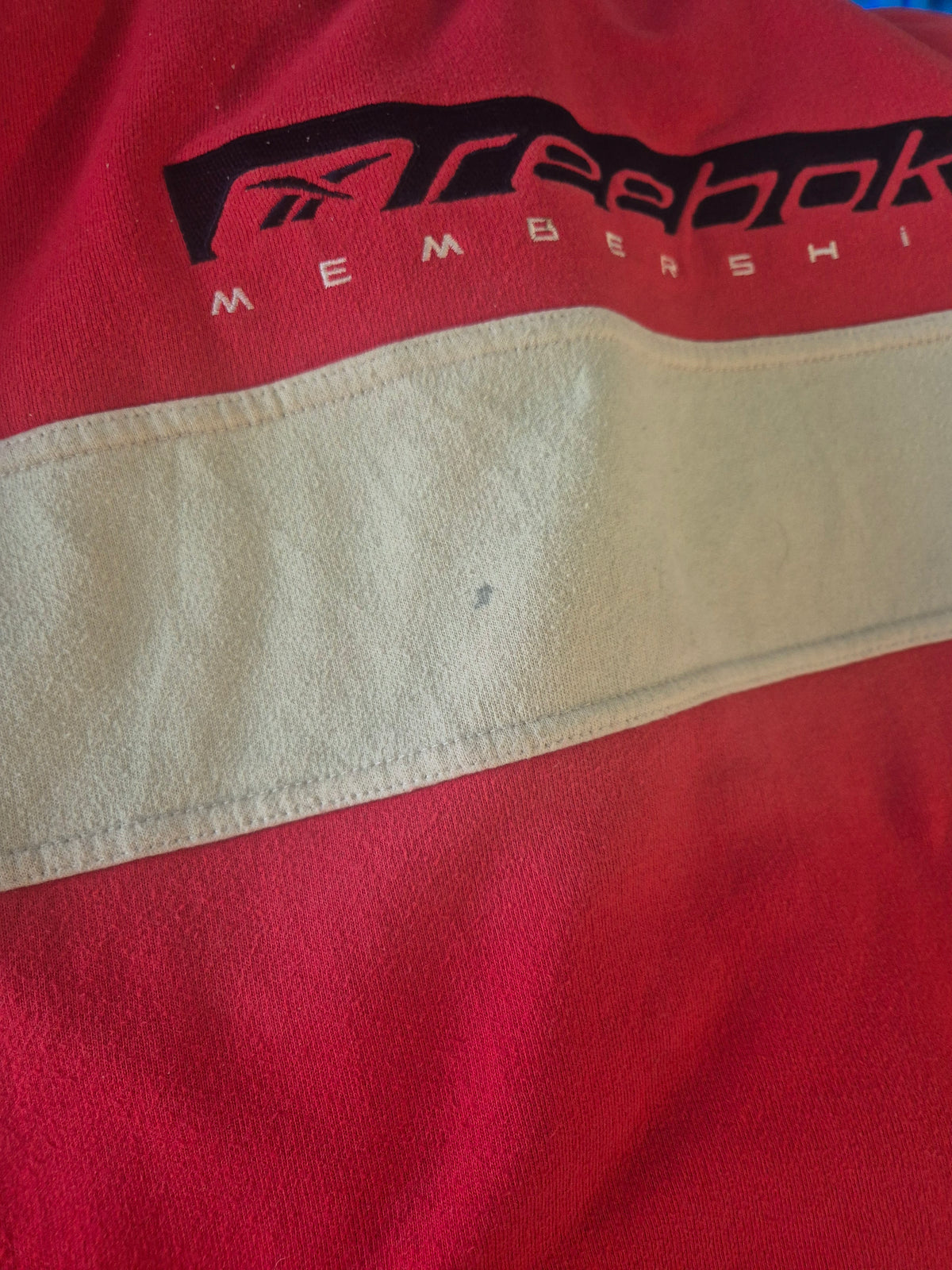 Reebok Sweater Heren | Rood | Maat XL