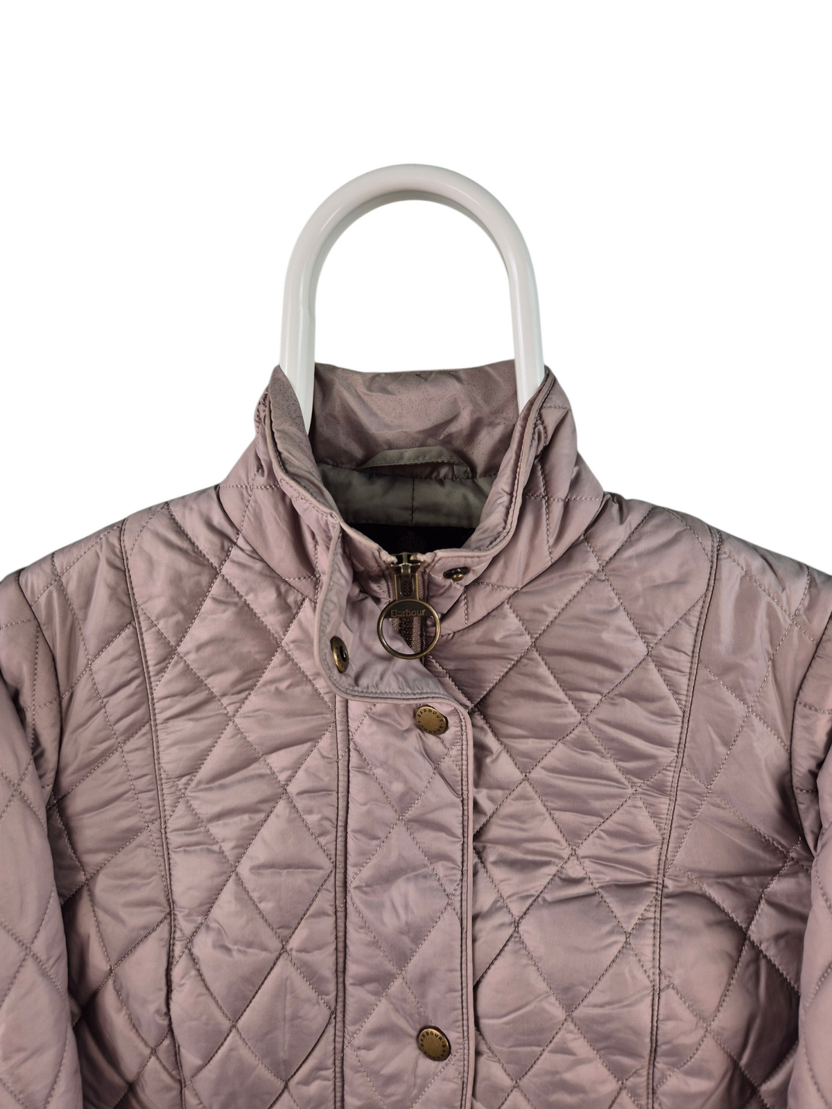 Barbour Quilted Jas Dames | Grijs | Maat S