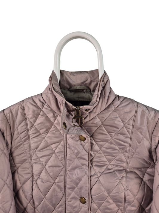 Barbour Quilted Jas Dames | Grijs | Maat S