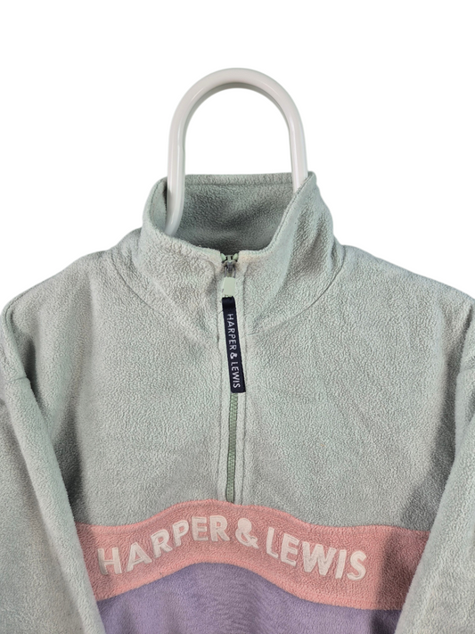 Harper & Lewis Fleece Sweater Dames | Paars | Maat M