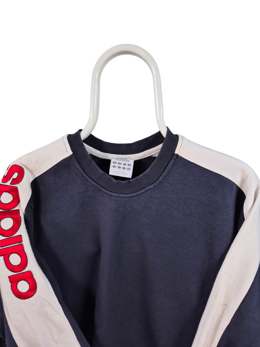 Adidas Sweater Heren | Blauw | Maat L