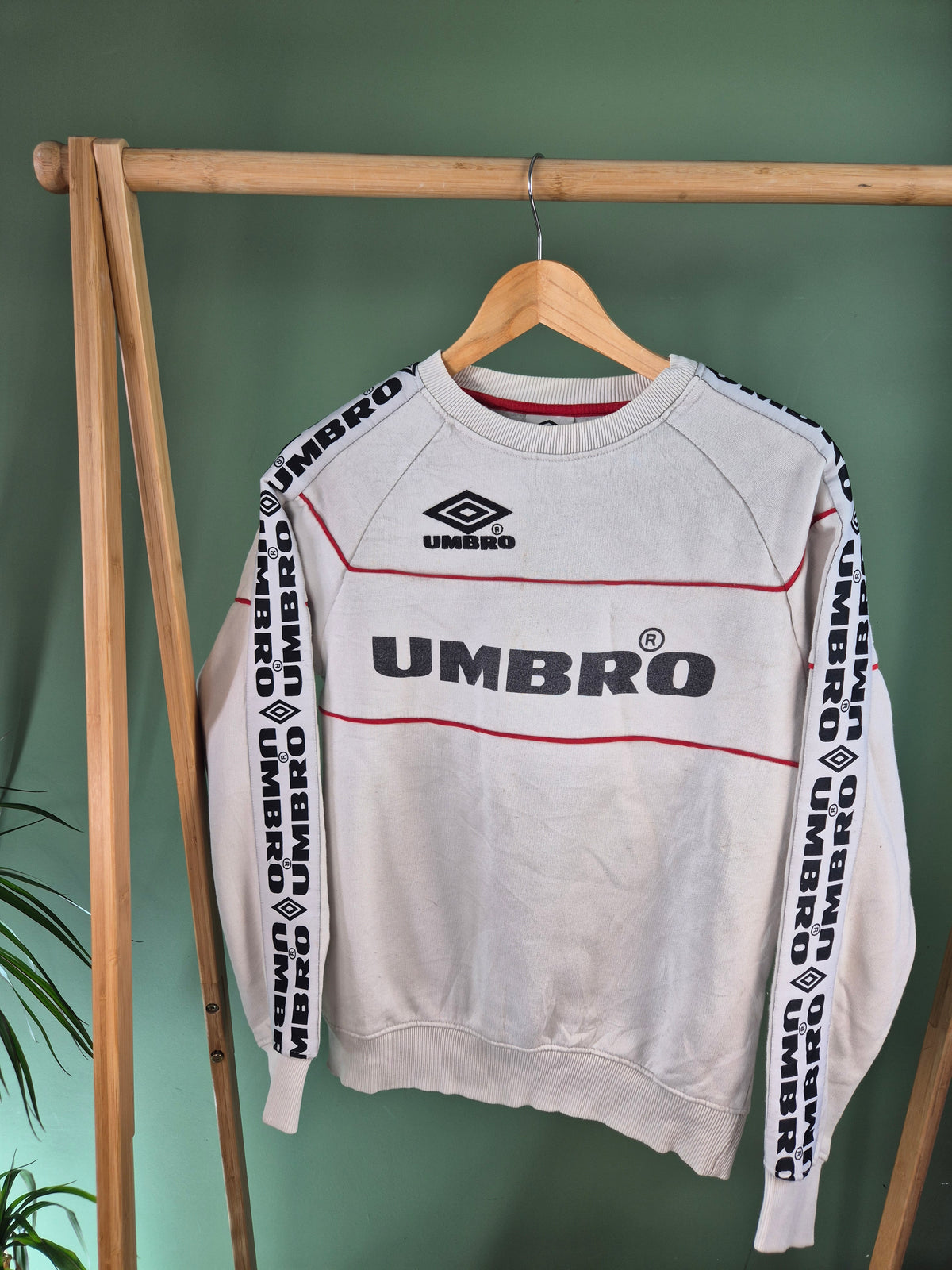 Umbro 90s Sweater | Maat S dames wit