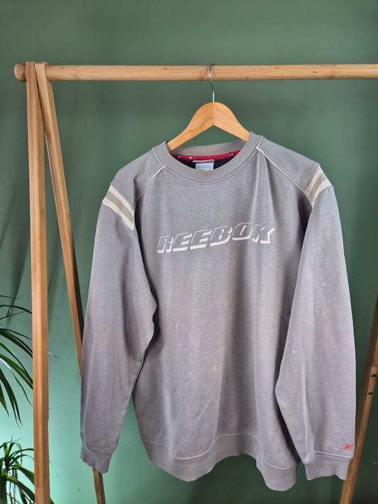 Reebok Sweater Heren | Blauw | Maat L