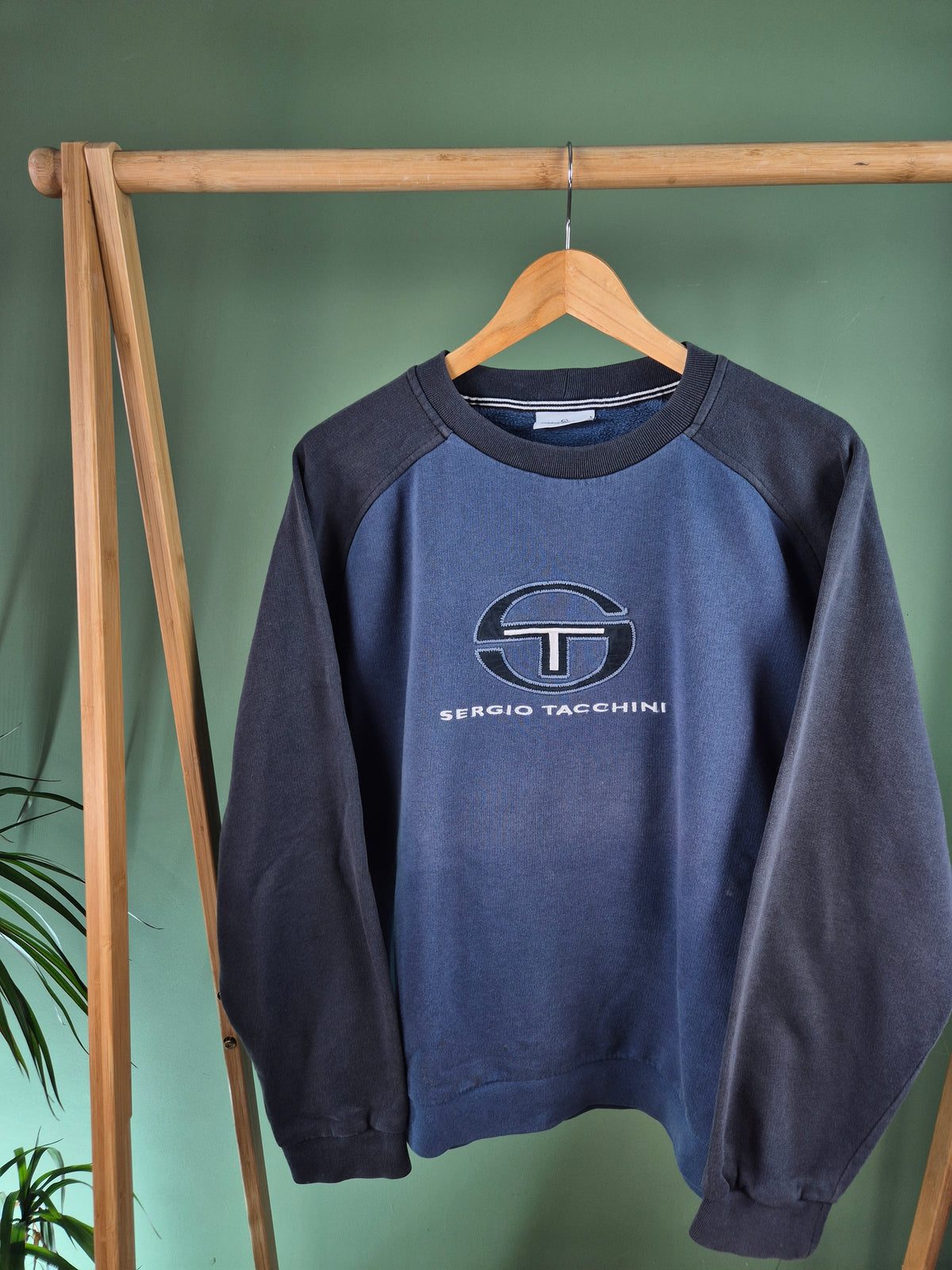 Sergio Tacchini Sweatshirt Heren | Blauw | Maat L
