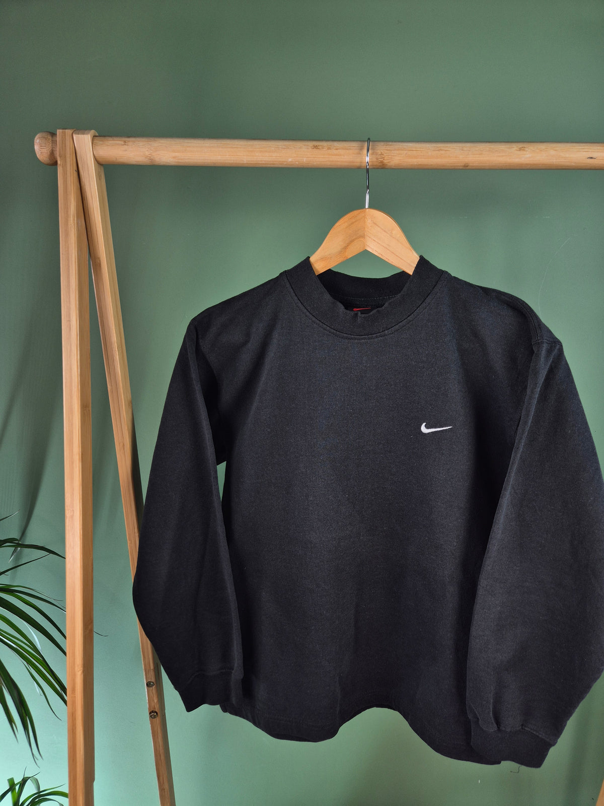 Nike Chest Swoosh Sweater | Zwart | Maat XS