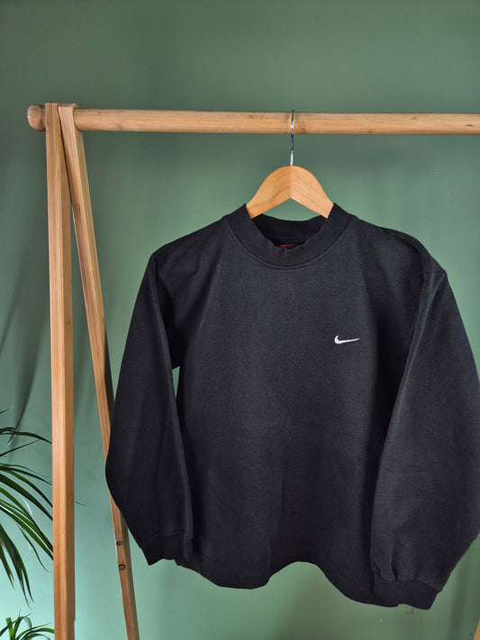 Nike Chest Swoosh Sweater | Zwart | Maat XS