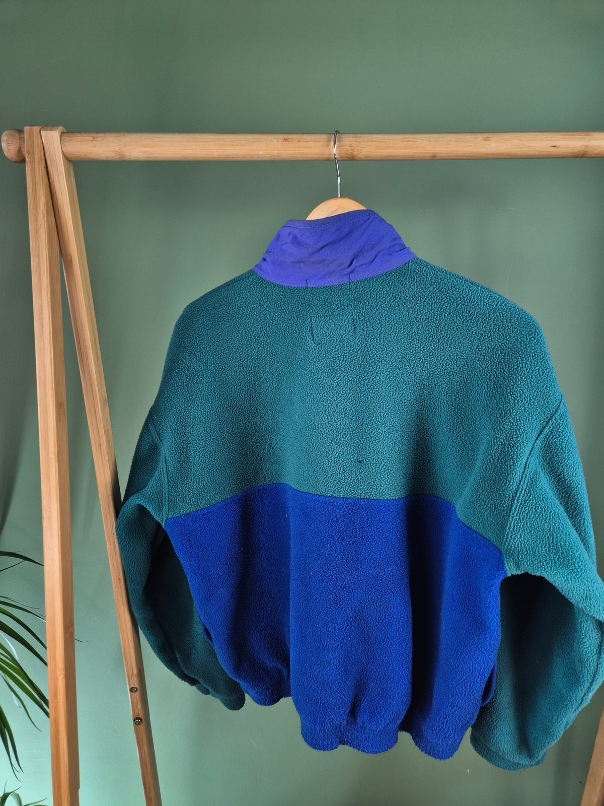 Crazy Fleece Sweater Dames | Groen | Maat XS