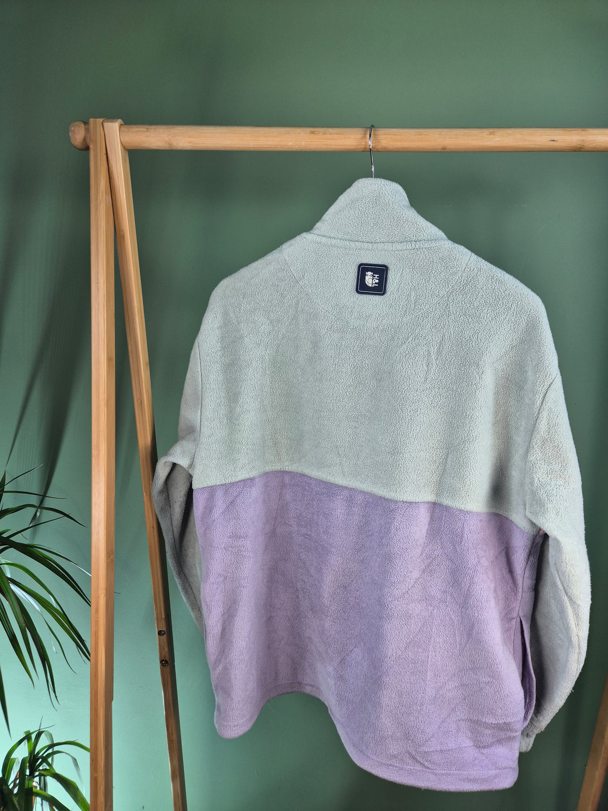 Harper & Lewis Fleece Sweater Dames | Paars | Maat M