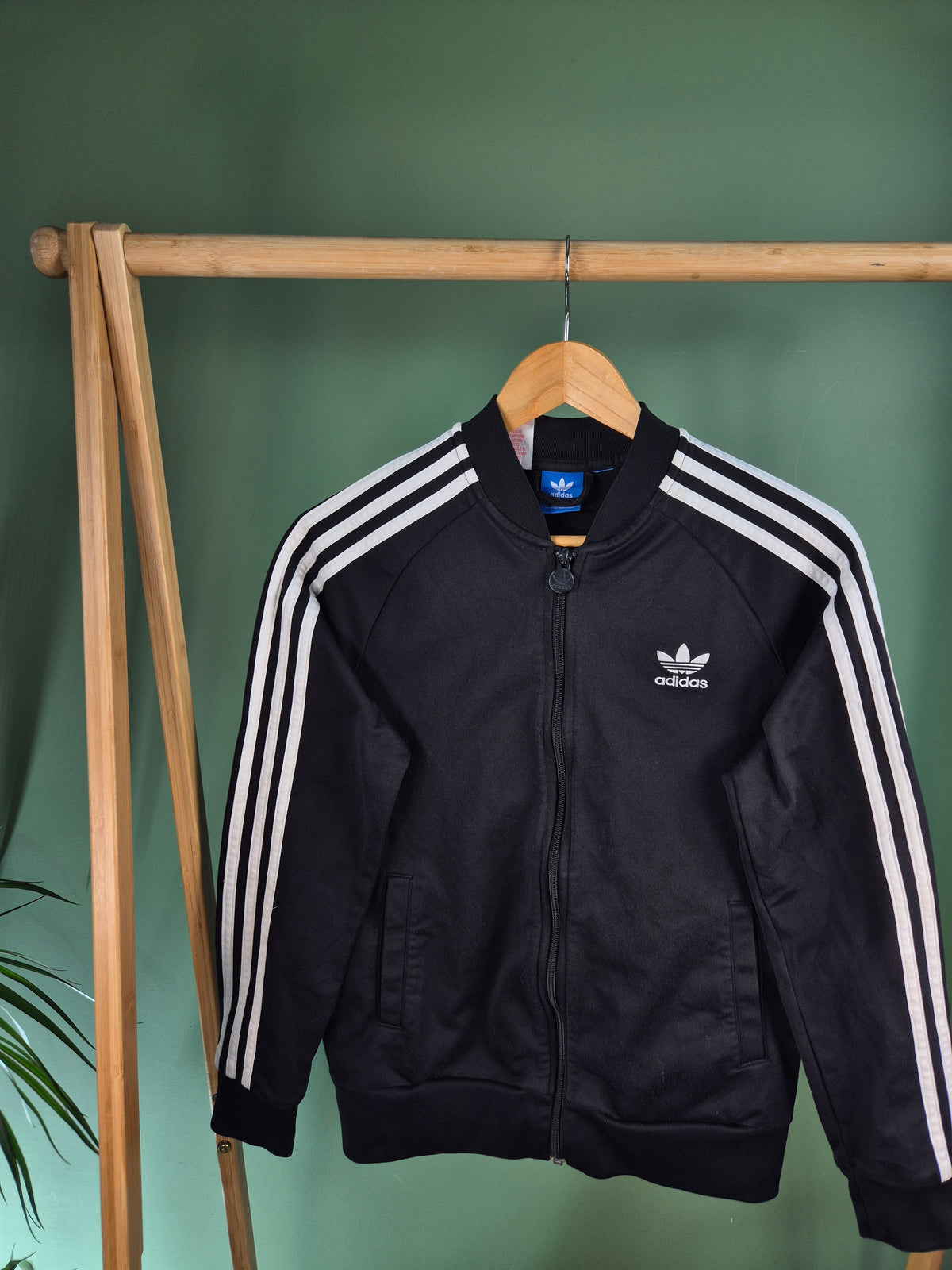 Adidas 3-Stripes Bomber Vest Dames | Zwart | Maat XS