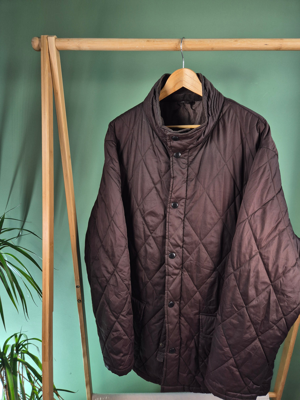 Barbour Quilted Jas Heren | Bruin | Maat XXL