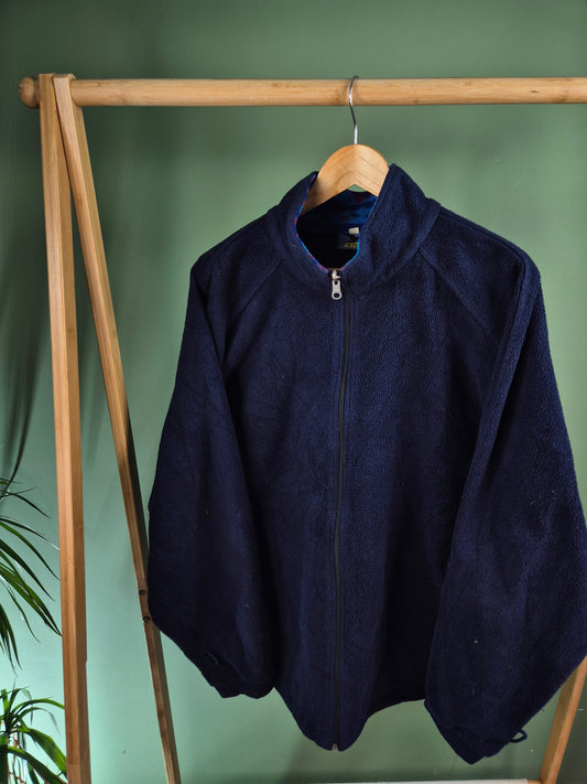 90s Fleece Vest Heren | Blauw | Maat XL
