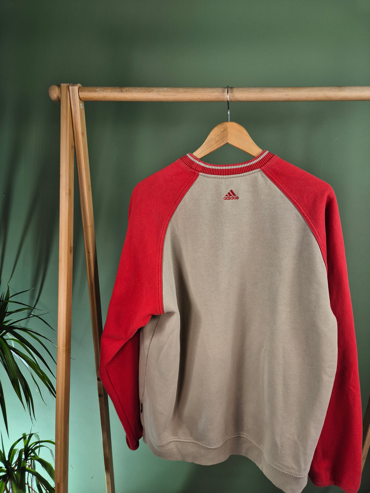 Adidas Sweater Heren | Bruin | Maat L