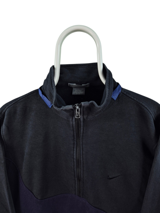 Nike Quarter Zip Rework Sweater Dames | Blauw | Maat S