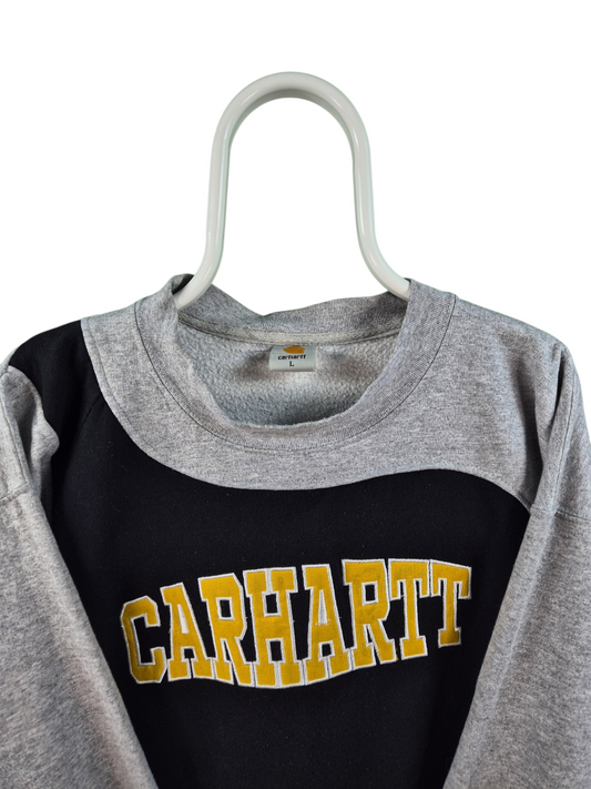 Carhartt Spell Out Rework Sweater Heren | Grijs | Maat L