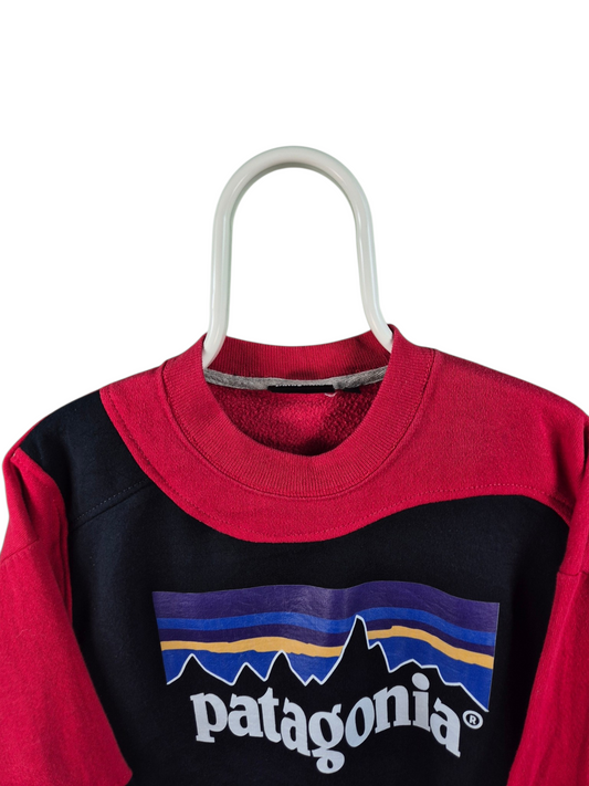 Patagonia Front Logo Rework Sweater Dames | Rood | Maat M