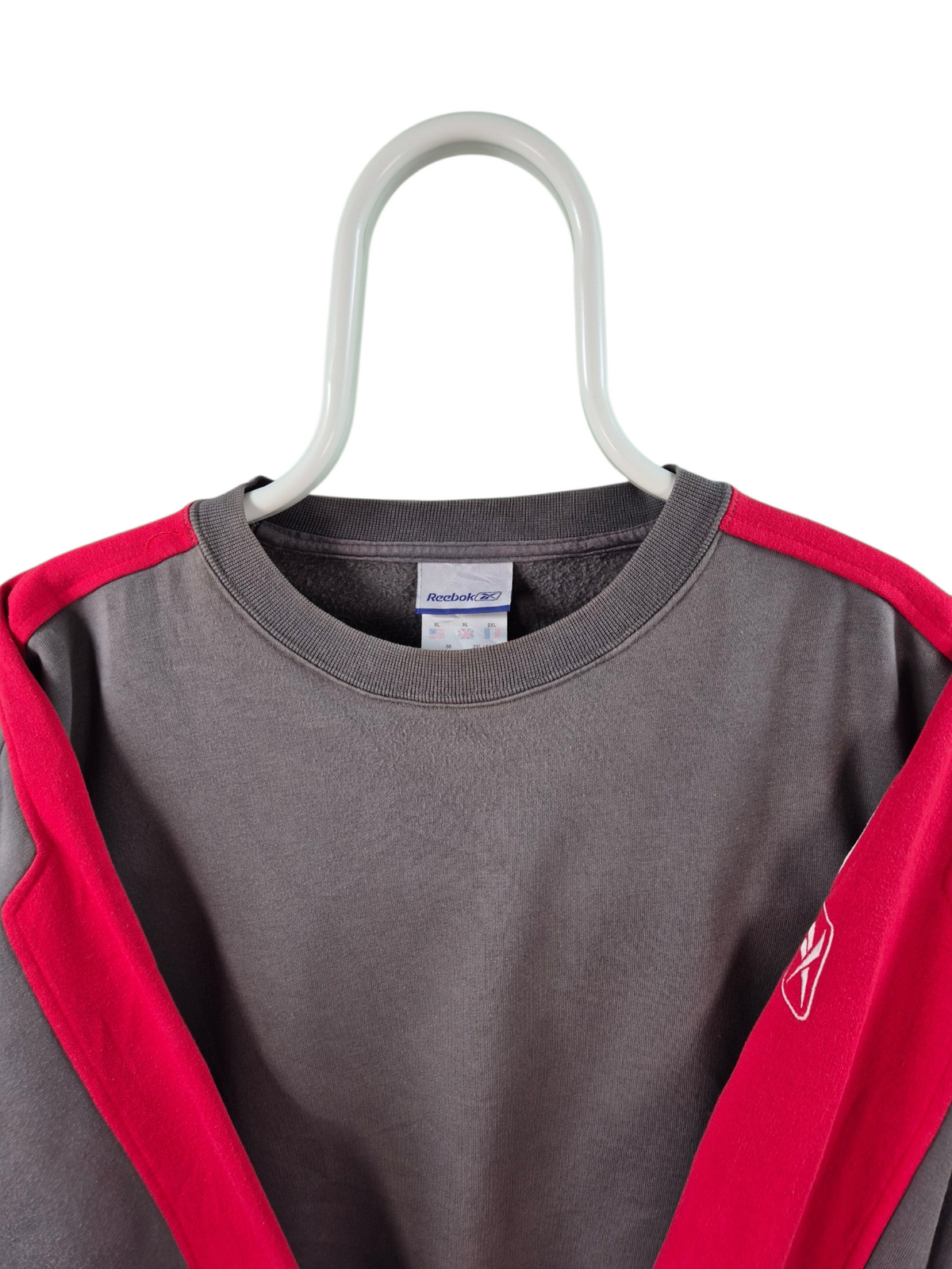 Reebok Sweater Heren | Grijs | Maat XL