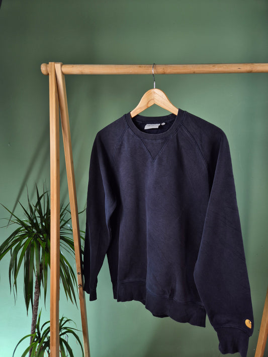 Carhartt Sweater Heren | Blauw | Maat S