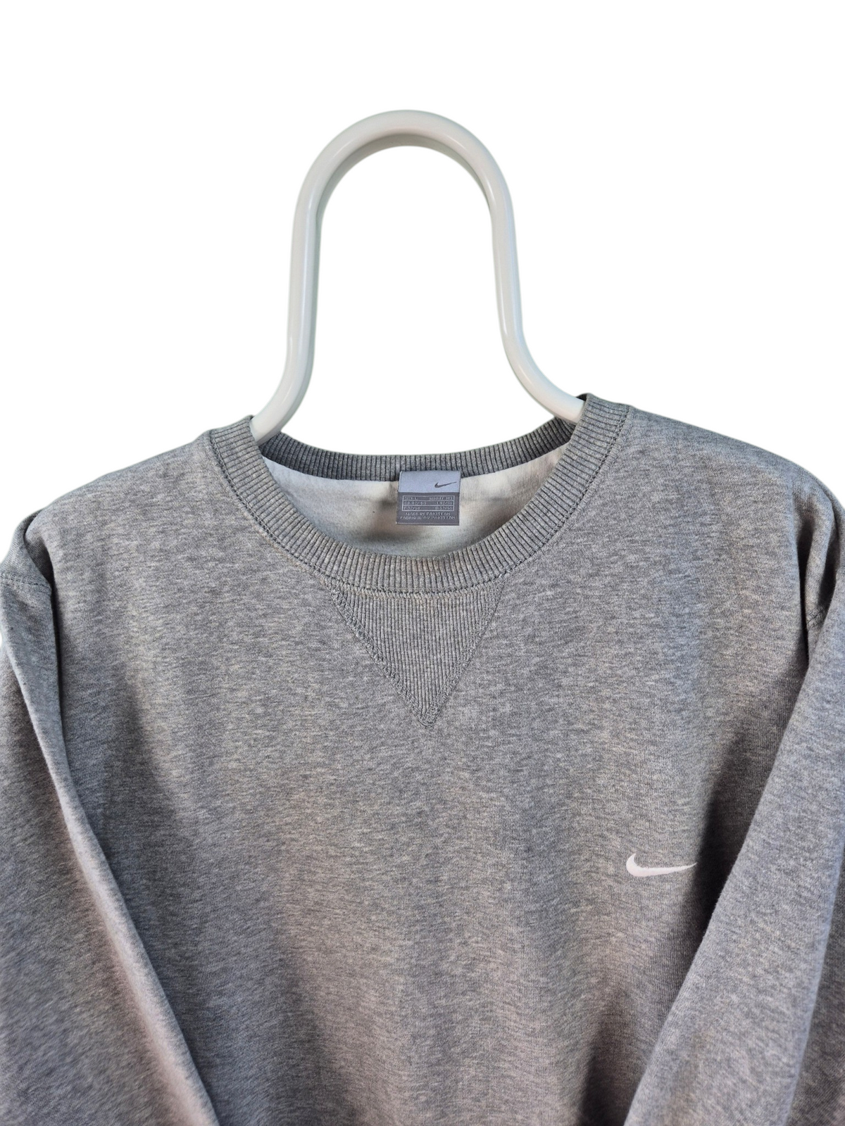 Nike Chest Swoosh Sweater Heren | Grijs | Maat L