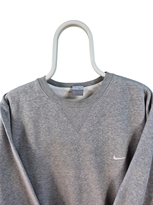 Nike Chest Swoosh Sweater Heren | Grijs | Maat L