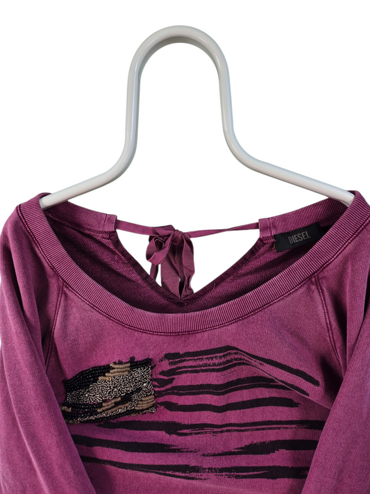 Diesel Sweater Dames | Paars | Maat S