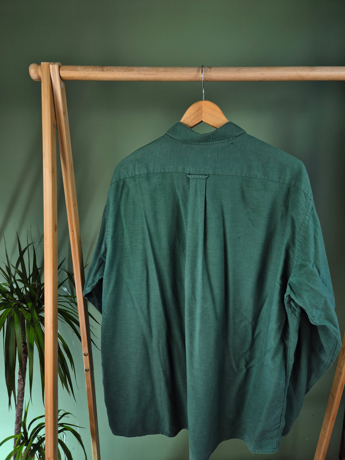 Lacoste Chest Logo Shirt Heren | Groen | Maat XL