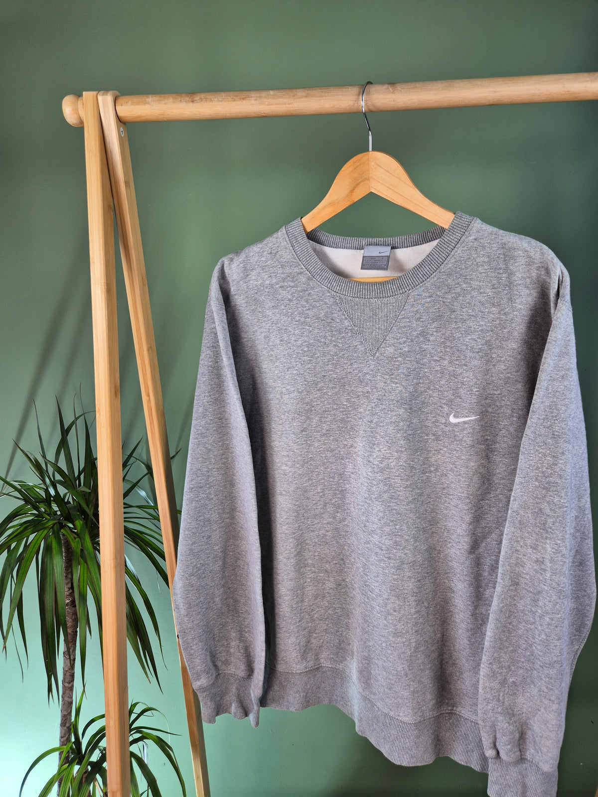 Nike Chest Swoosh Sweater Heren | Grijs | Maat L