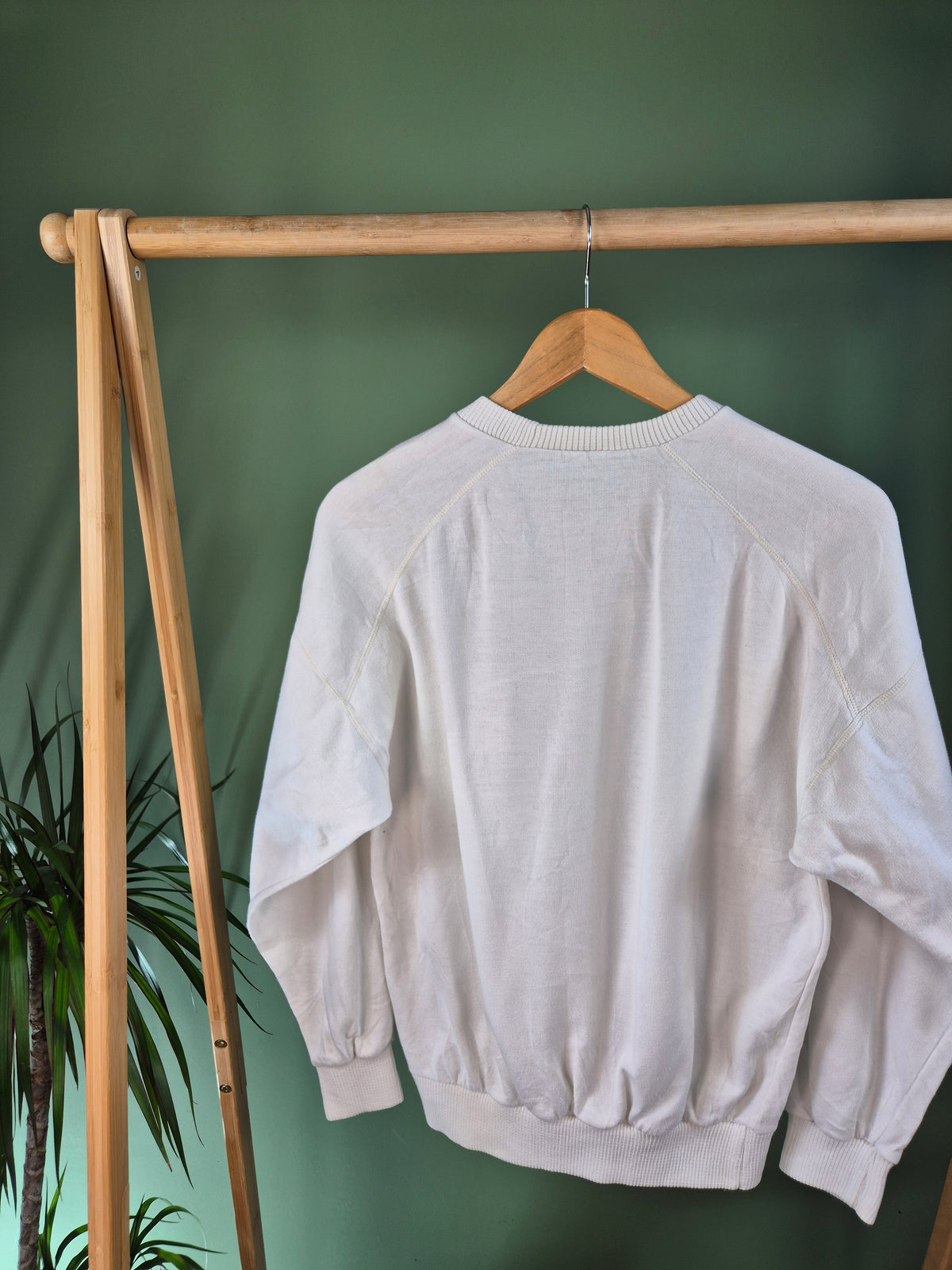Adidas 80s Sweater Dames | Wit | Maat S