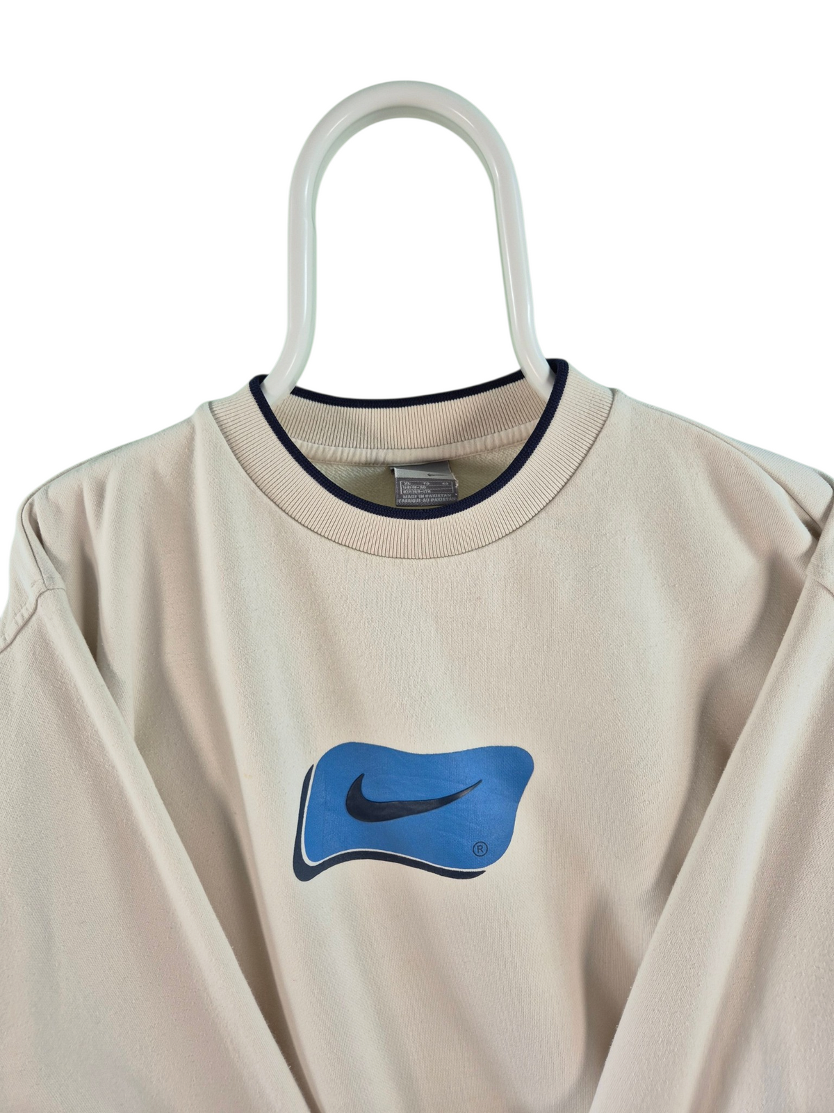 Nike Swoosh Sweatshirt Dames | Crème | Maat L