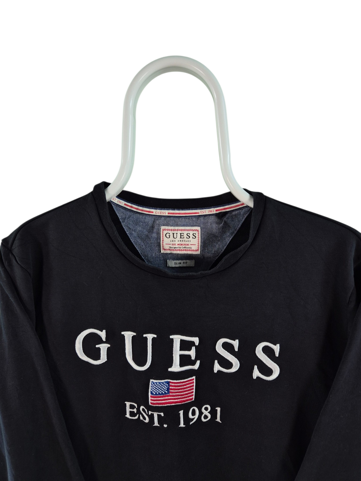 Guess Sweatshirt Heren | Zwart | Maat S