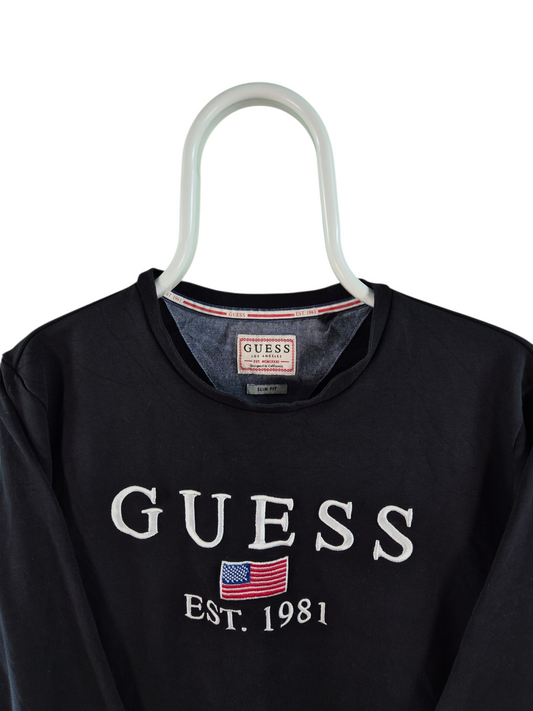 Guess Sweatshirt Heren | Zwart | Maat S