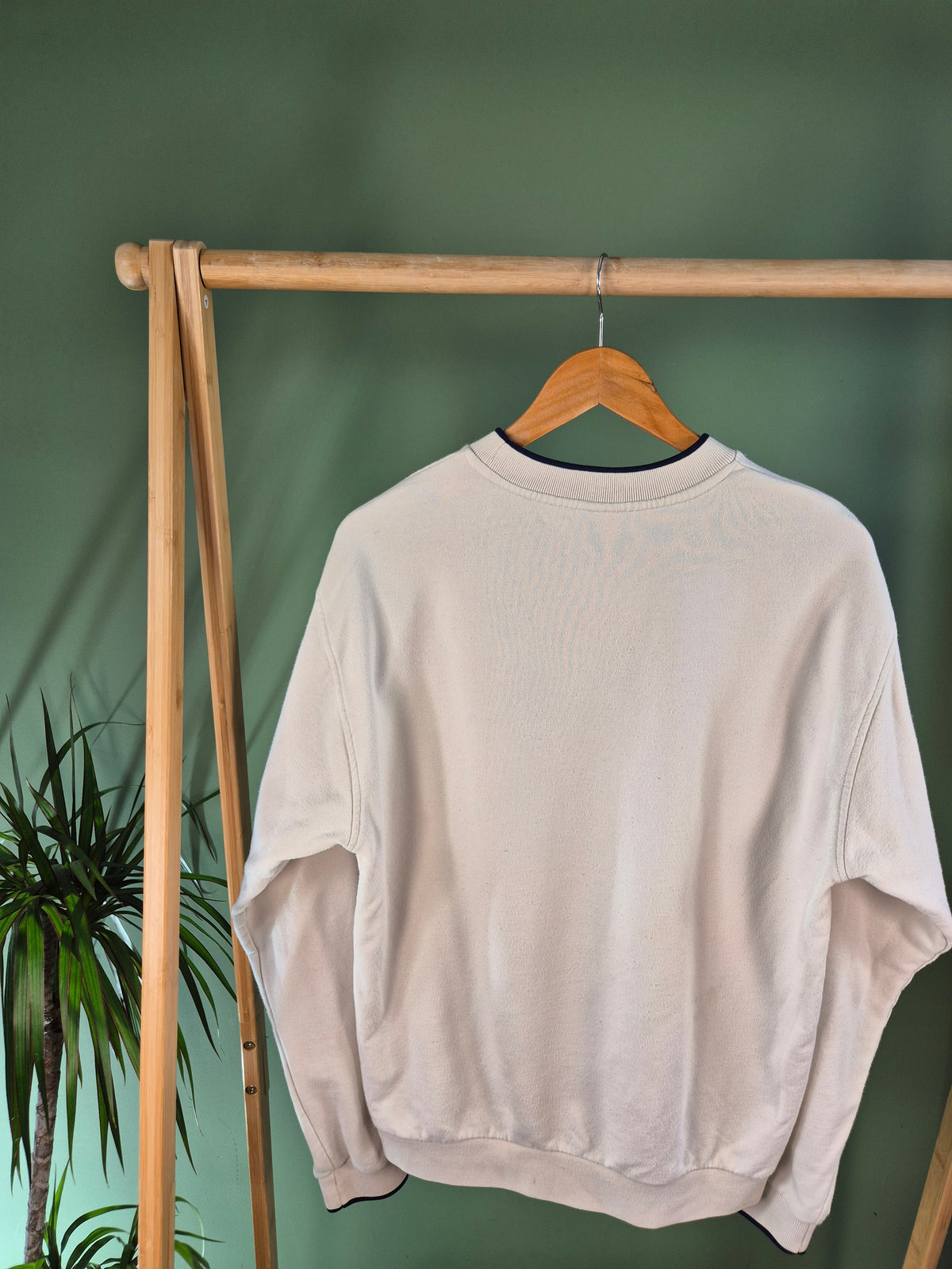 Nike Swoosh Sweatshirt Dames | Crème | Maat L