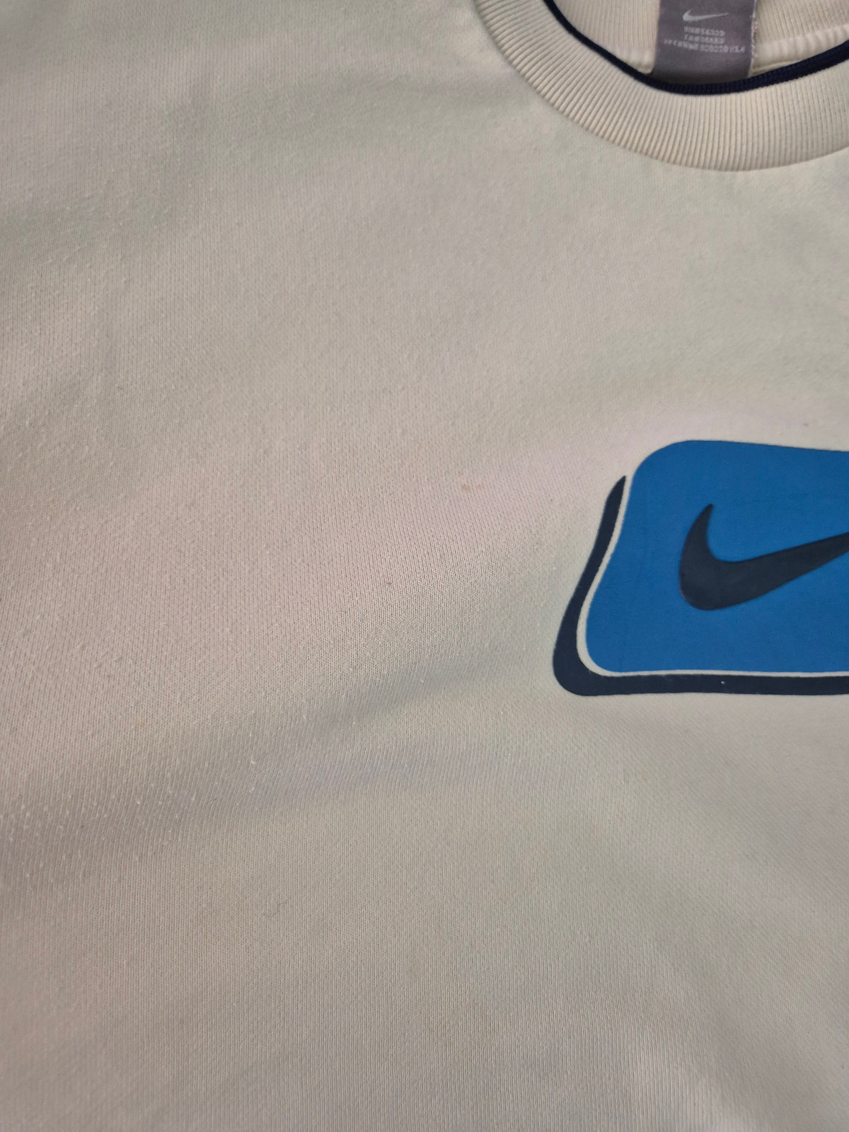 Nike Swoosh Sweatshirt Dames | Crème | Maat L
