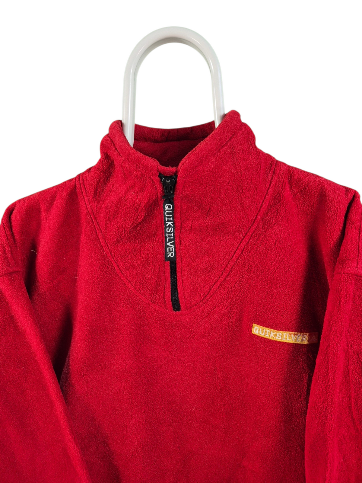 Quiksilver Quarter Zip Fleece Sweater Heren | Rood | Maat S