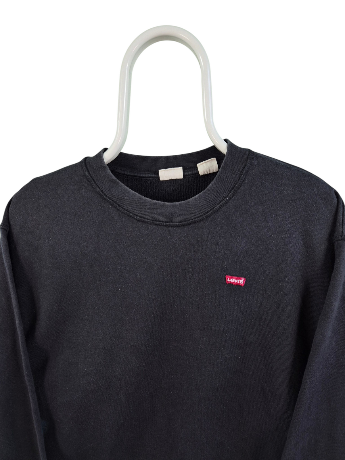 Levi's Chest Logo Sweater Dames | Zwart | Maat S