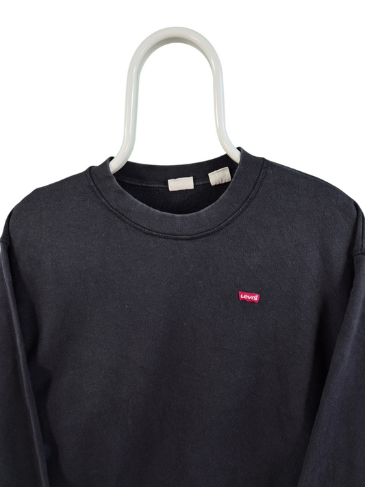 Levi's Chest Logo Sweater Dames | Zwart | Maat S