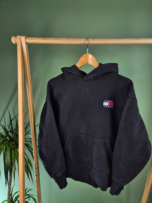 Tommy Hilfiger Hoodie Dames | Zwart | Maat S