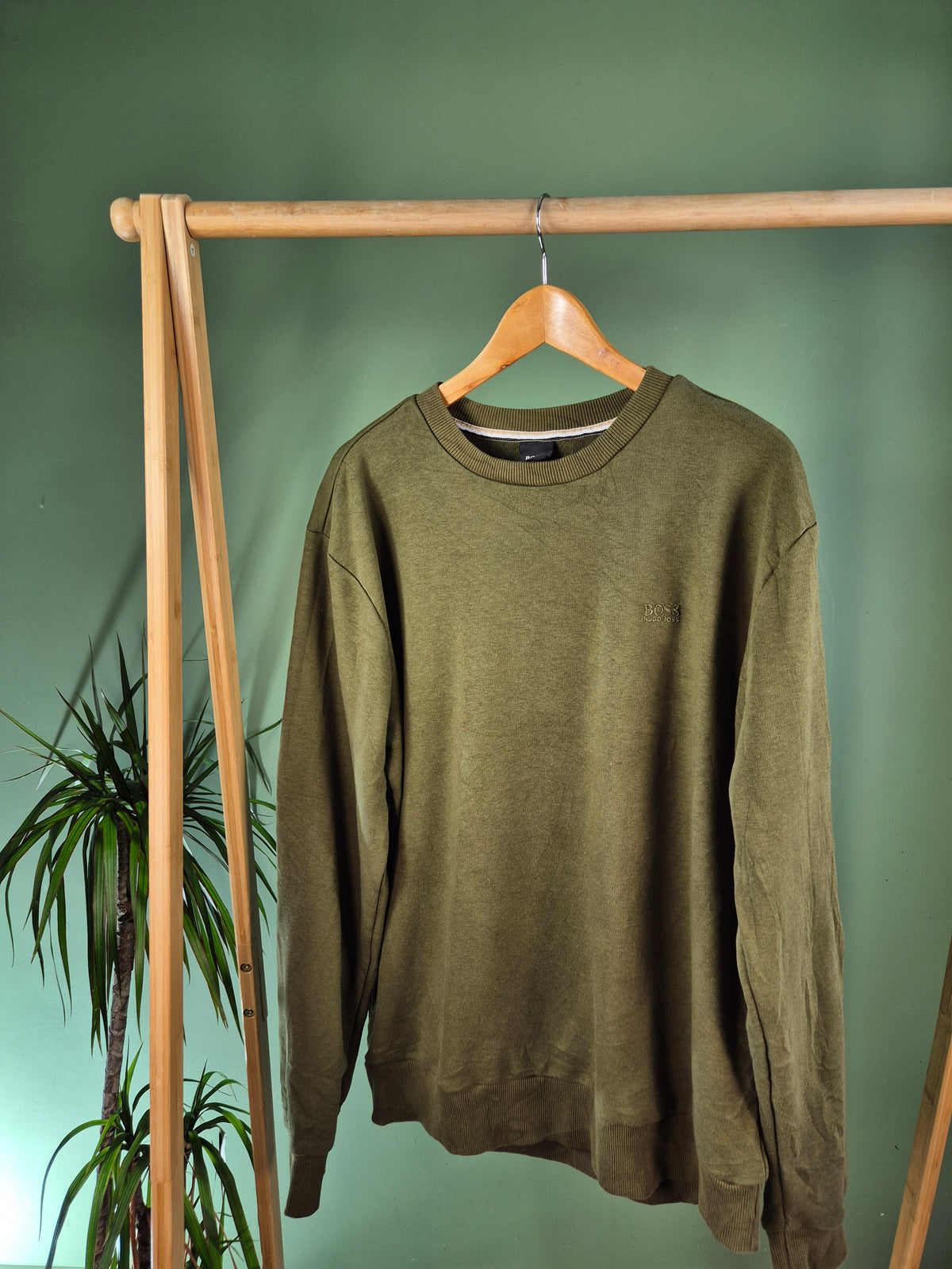 Hugo Boss Sweatshirt Heren | Groen | Maat XXL