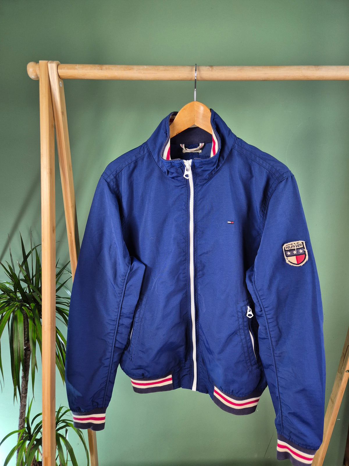 Tommy Hilfiger Tussenjas Heren | Blauw | Maat S