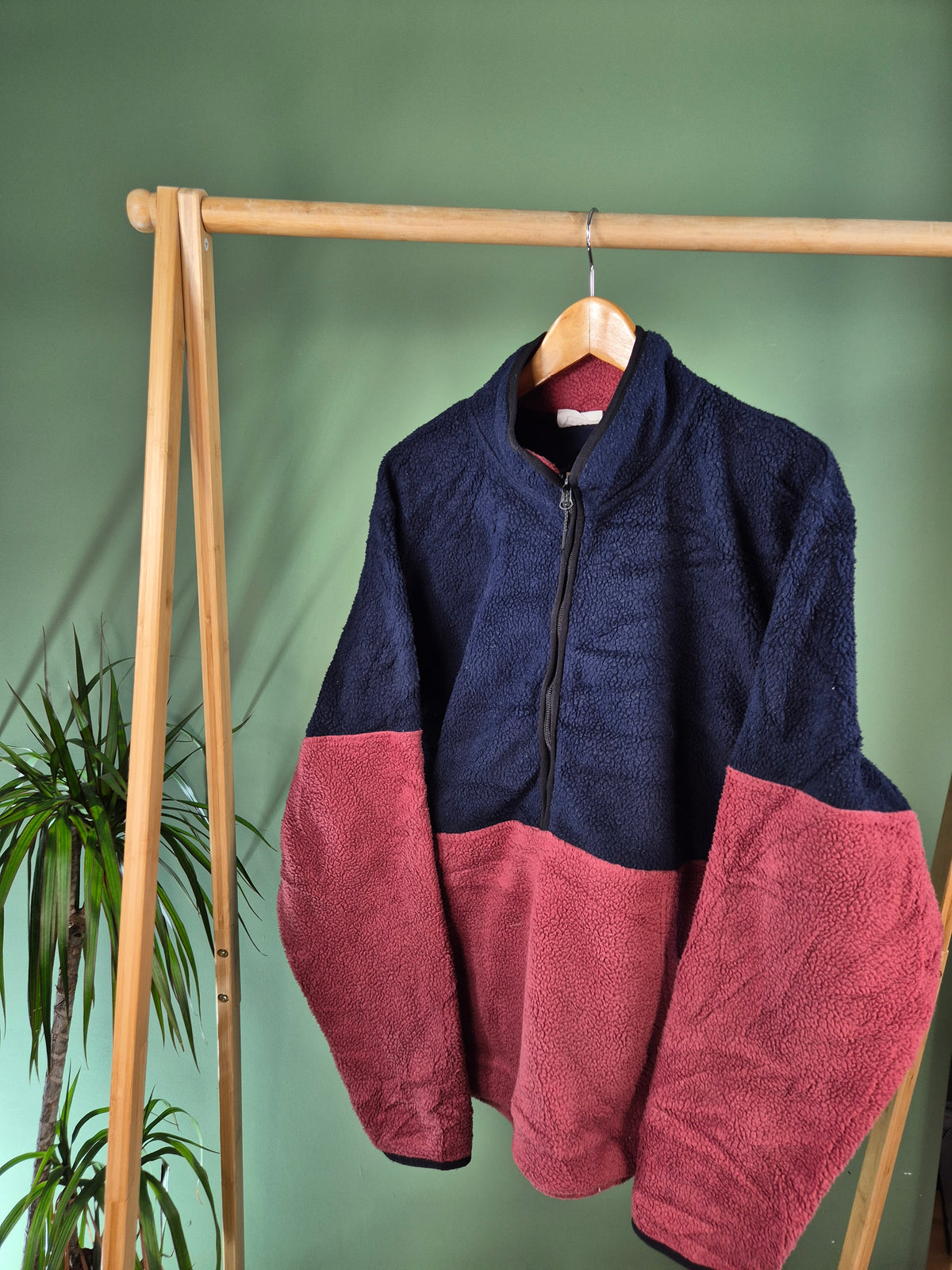 Crazy Fleece Sweater Dames | Maat XL