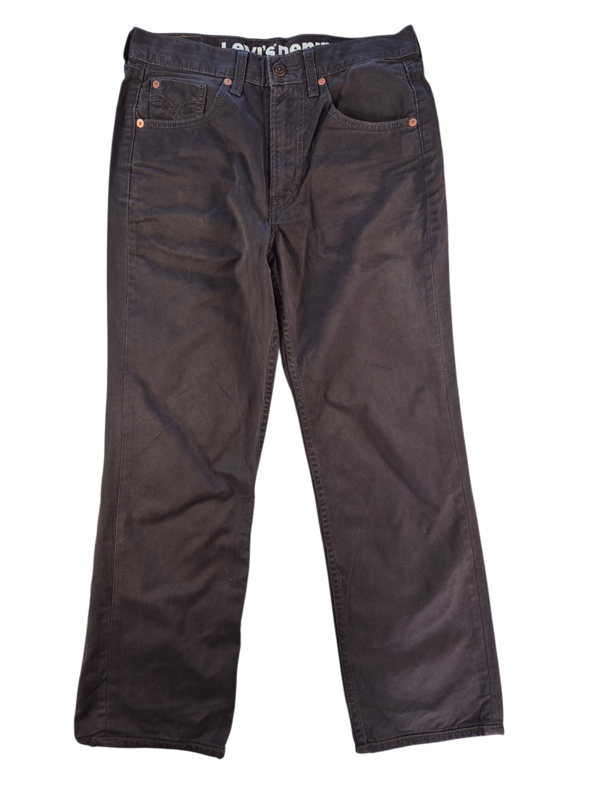 Levi's 505 Straight Jeans Heren | Bruin | Maat W30 L33