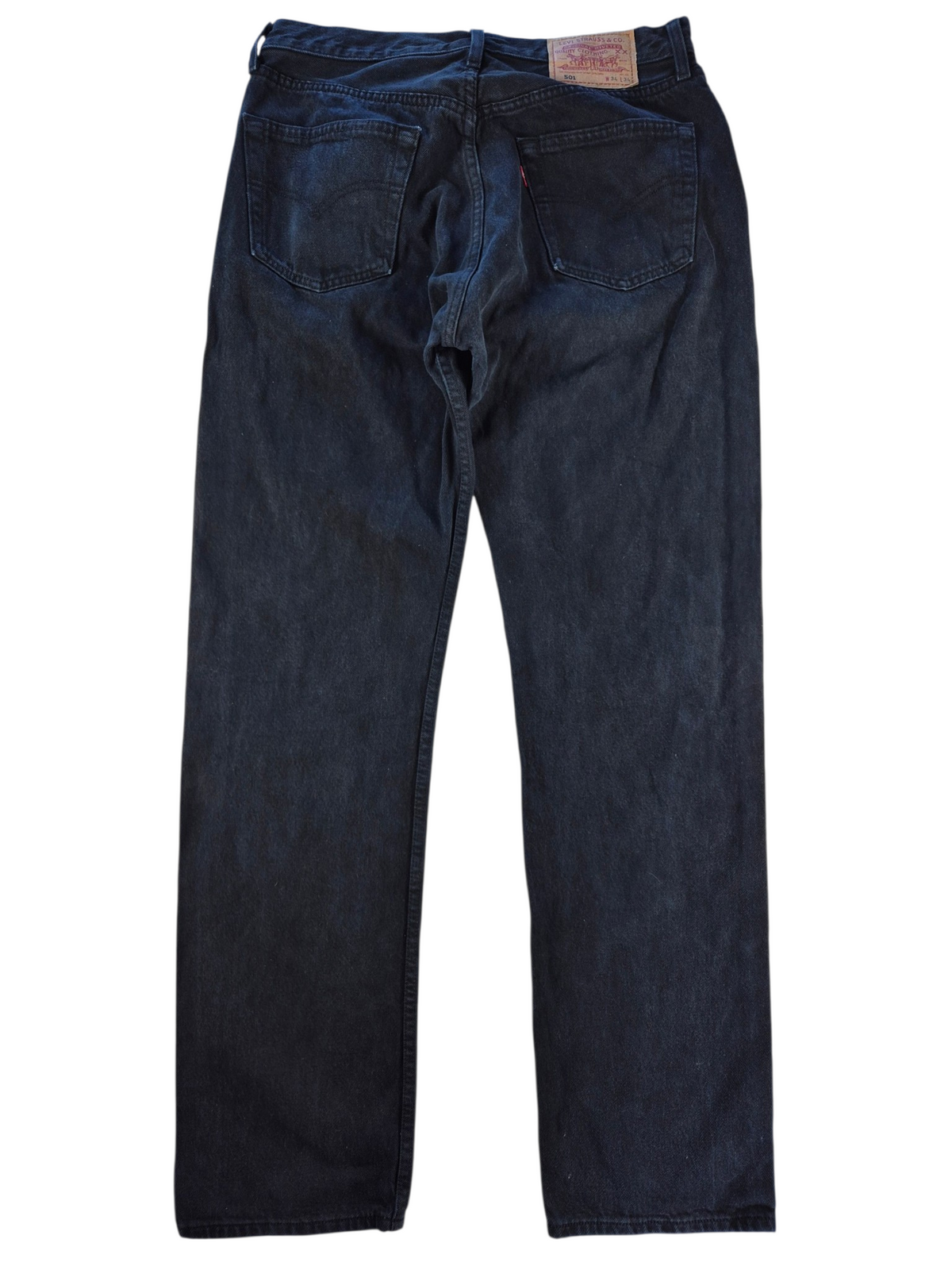 Levi's 501 Straight Jeans Heren | Blauw | Maat W34 L34
