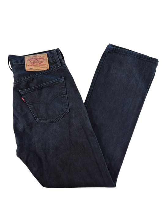 Levi's 501 Straight Jeans Heren | Blauw | Maat W34 L34
