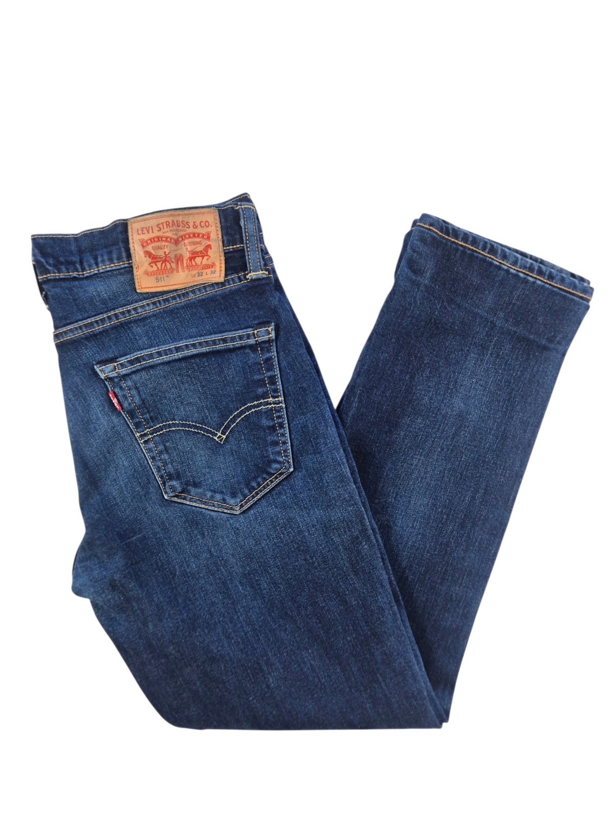 Levi's 511 Slim Jeans Heren | Blauw | Maat W32 L30