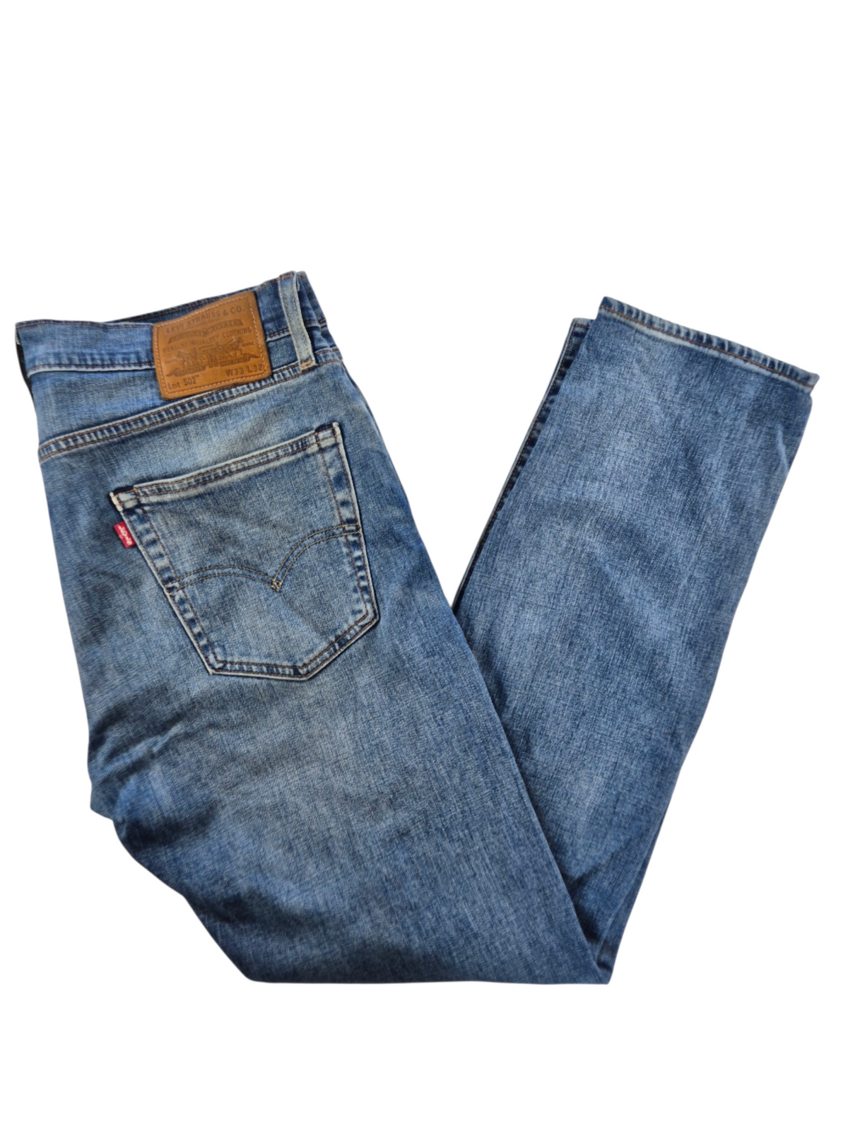 Levi's 502 Tapered Jeans Heren | Blauw | Maat W33 L32