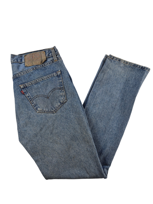 Levi's 501 Straight Jeans Heren | Blauw | Maat W36 L36