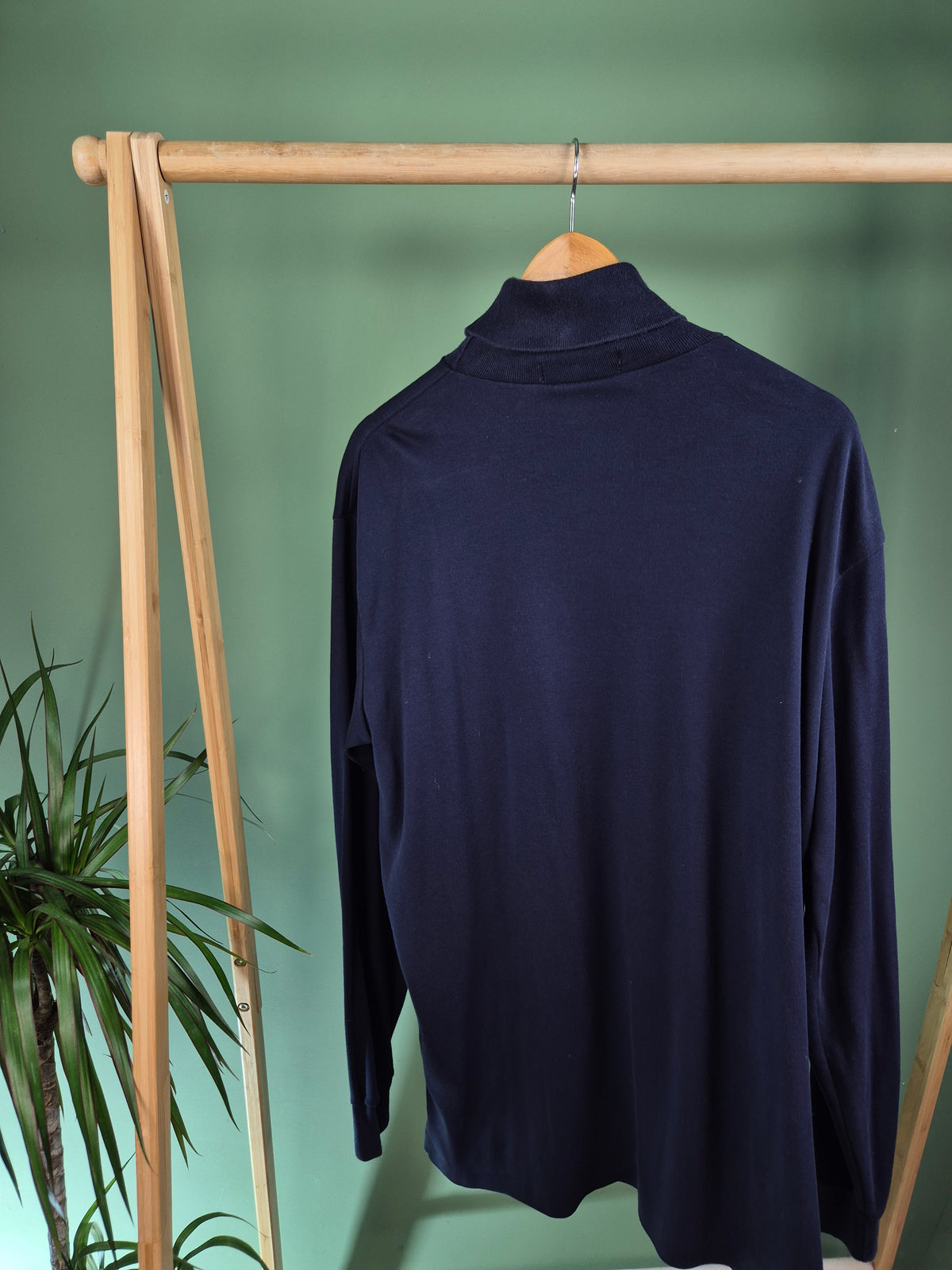 Ralph Lauren Chest Logo Col Sweatshirt Heren | Blauw | Maat XL