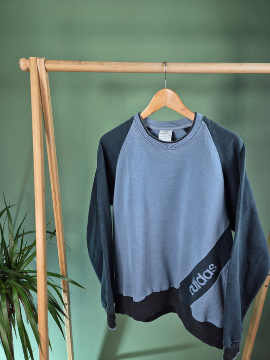Adidas Sweater Heren | Blauw | Maat M