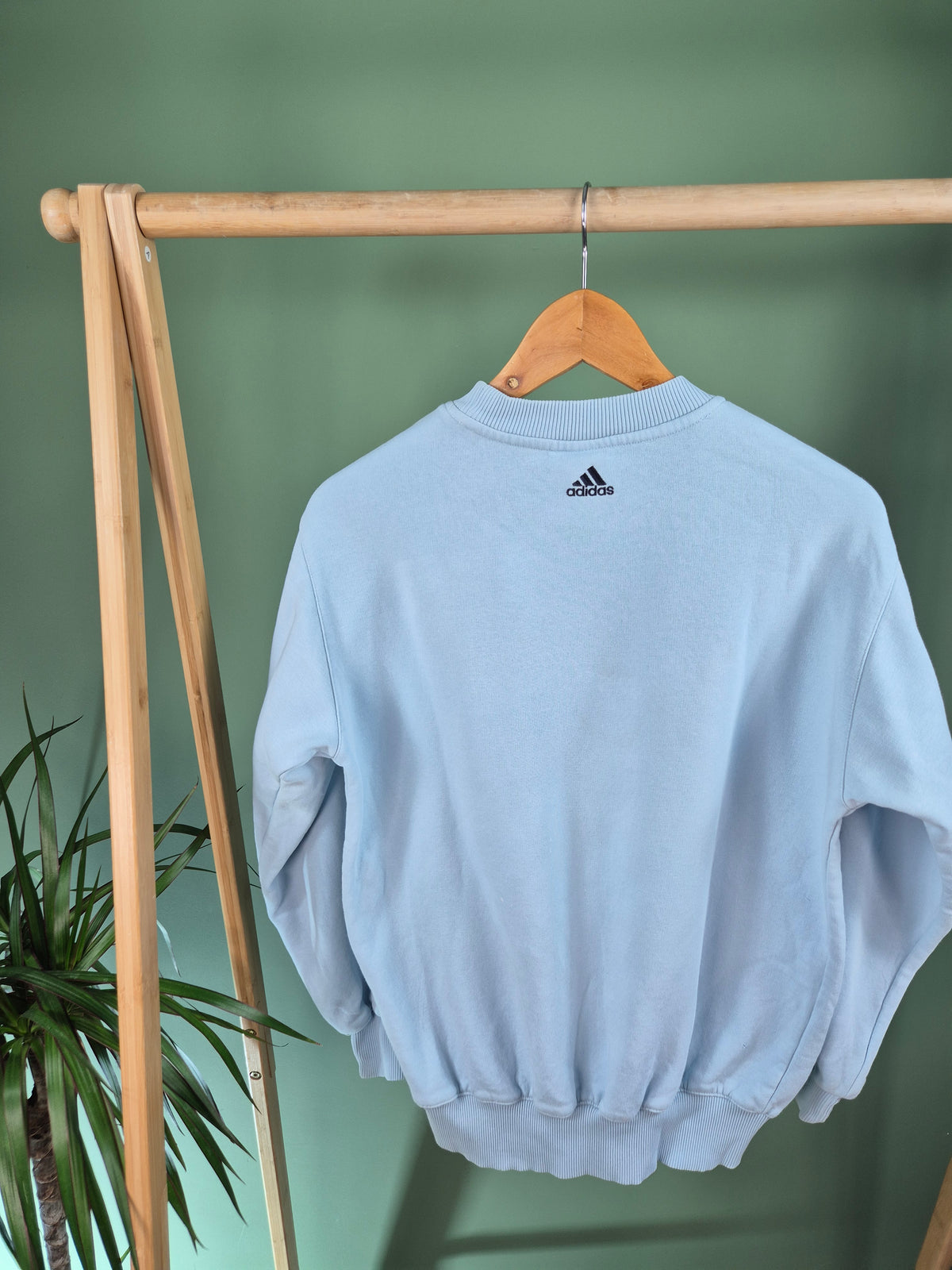Adidas Sweatshirt Dames | Blauw | Maat XS