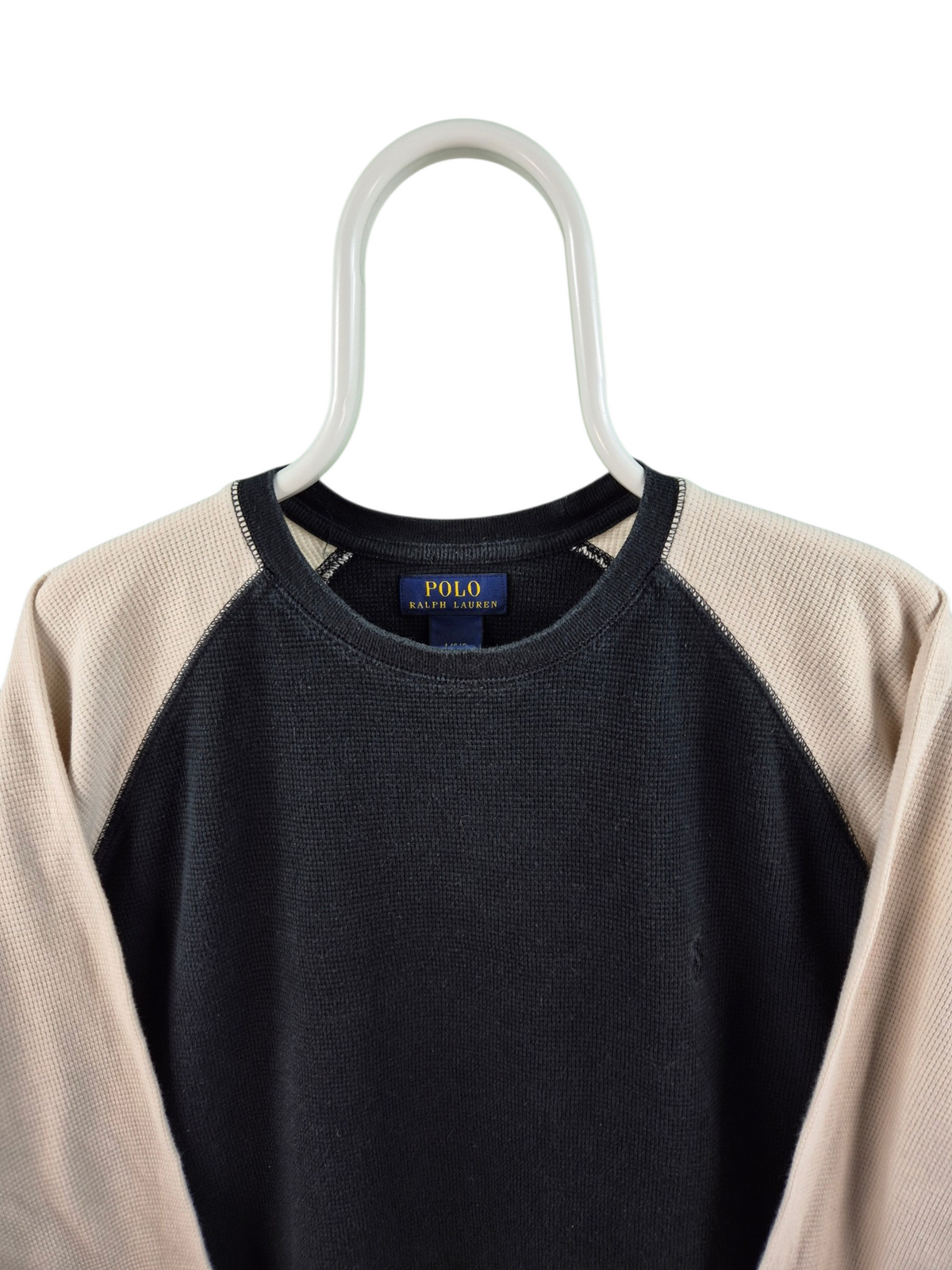 Ralph Lauren Chest Logo Sweater Heren | Zwart | Maat L
